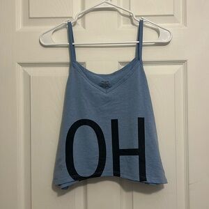 joe boxer cropped tank top